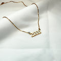 Year Necklace